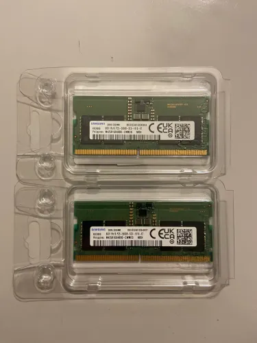 Memória RAM Samsung 8GBx2 DDR5 5600 MHz para Notebook