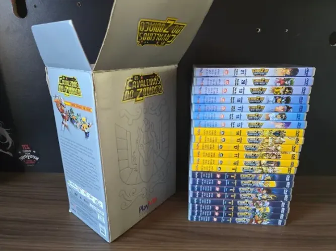 Coleção DVDs Originais Cavaleiros do Zodíaco PlayArte