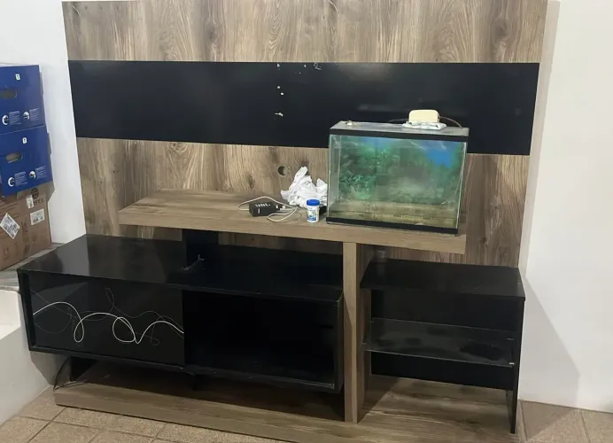 Rack / painel tv sala -usado