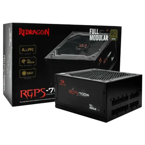 Fonte Redragon RGPS ATX 700W 80 Plus Bronze PFC Ativo Full Modular- Loja