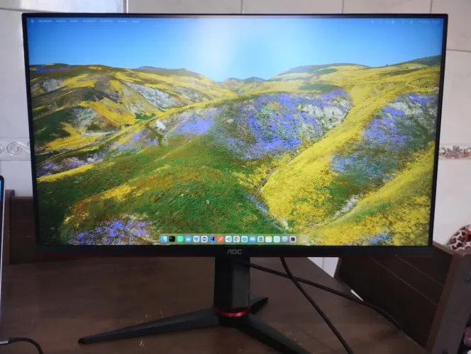 Monitor gamer de 27" 144Hz e 1ms