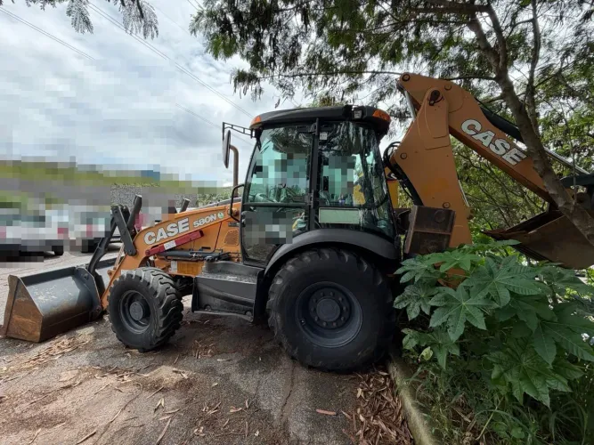 Retroescavadeira case 580n 2017