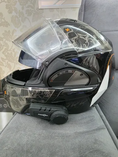 Capacete Shark Evo Es K-rozen Preto