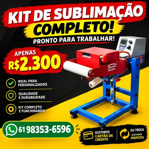 Máquina thermo roller transfer 360