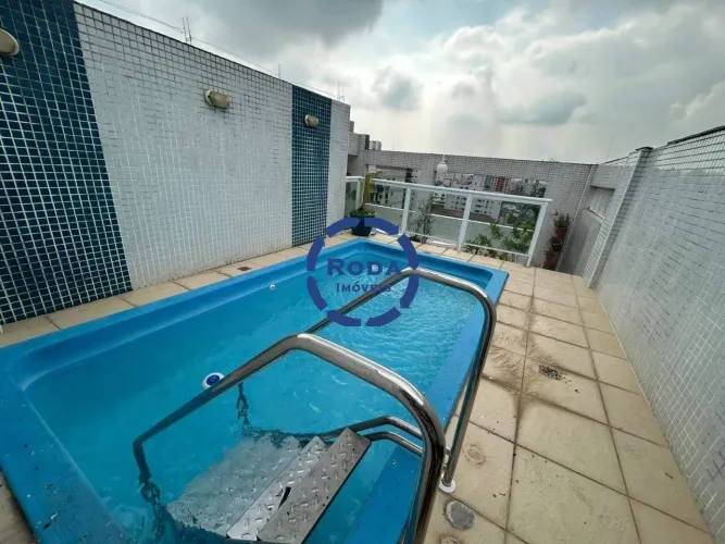 Cobertura Duplex à Venda no Embaré em Santos próximo da praia | 3 Dormitórios | Piscina Pr