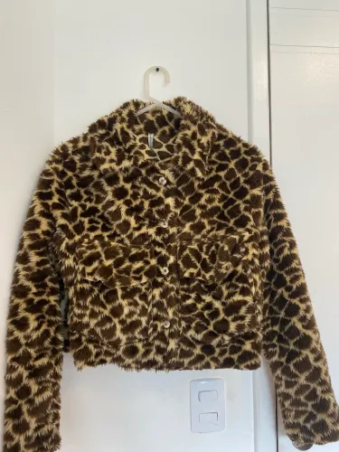 Casaco Animal Print