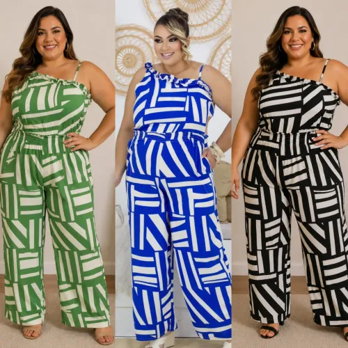 Vestido e macacão de viscolinho e malha q vestem até o 46