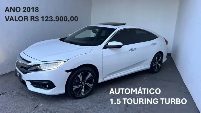 Honda Civic Sedan Touring 1.5 Turbo 16V Aut.4p 2018