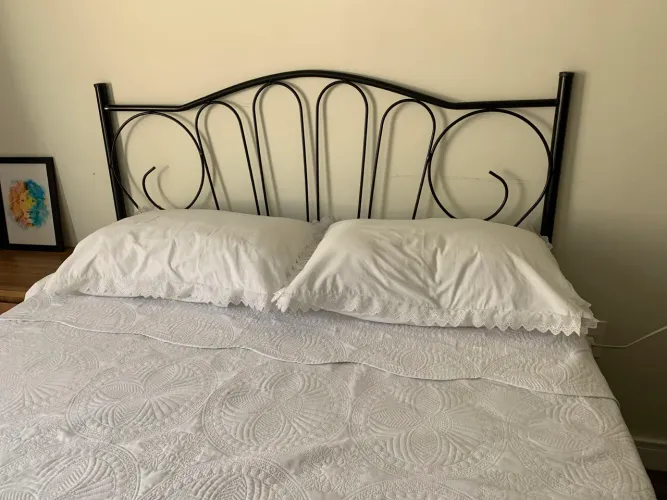 Cabeceira de cama metal / casal
