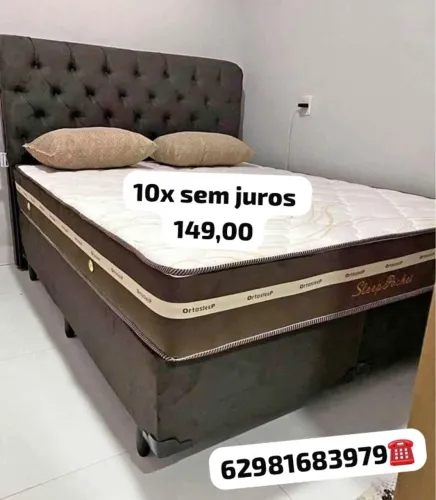 Cama box Queen 