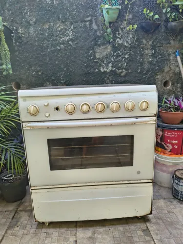 Fogão GE De Luxe 6 Bocas - Funcionando perfeitamente (Retirada no local)