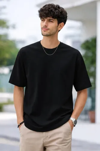 CAMISETA OVERSIZED LISA 100% ALGODÃO - - M, G e GG