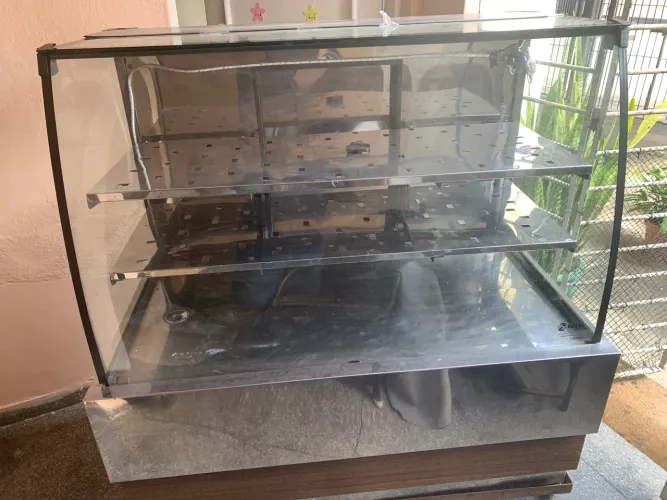 Balcão inox para gelados