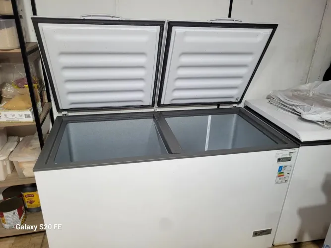 Freezer horizontal 2 portas promoção 5x de R$530,00