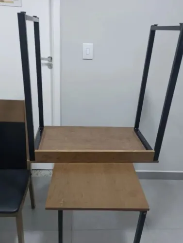 2 Mesas Escrivaninha Office Estilo Industrial