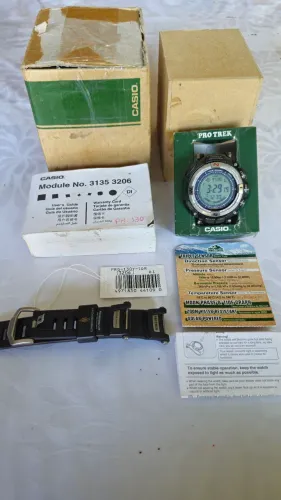 Vendo Relógio Casio Protrek prg 130 tough solar completo