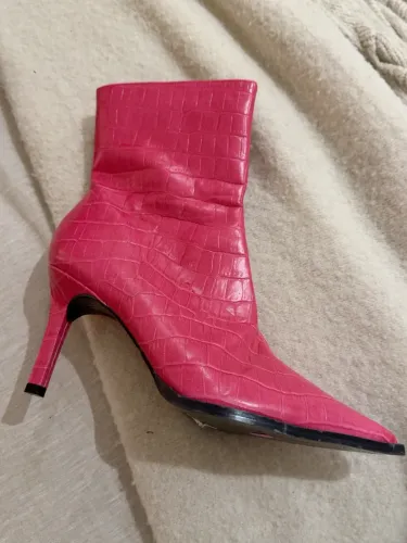 Bota croco salto fino