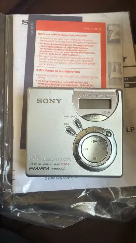 MD Sony Net Md Novo na Caixa 