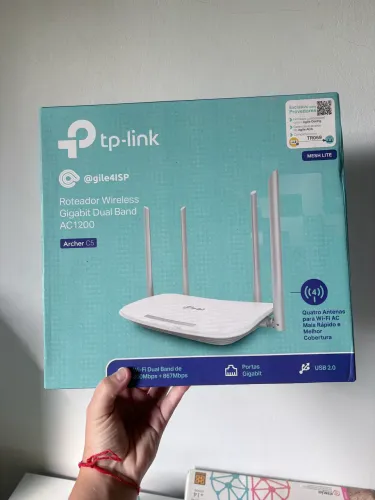 Roteador TP-Link Archer C5 AC1200 Dual Band Gigabit | Excelente