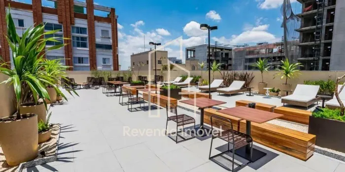 Apartamento no Condomínio One Pinheiros com 25m² 1 dormitório 1 banheiro