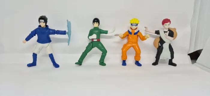 Coleção completa Mc lancheFeliz do Naruto 2010