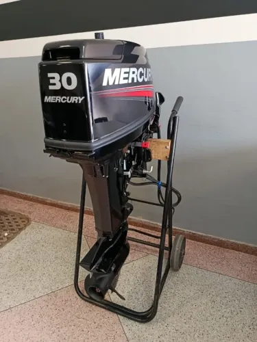 Mercury 30HP Partida Manual Novo 3 anos de  Garantia