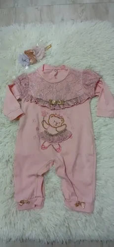 Lindo body Rosa  P Menina 