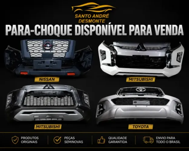 PARA-CHOQUE DIANTEIRO ORIGINAL DISPONÍVEL PARA VENDA