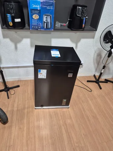 Freezer horizontal digital by volt 100 litros Midea 