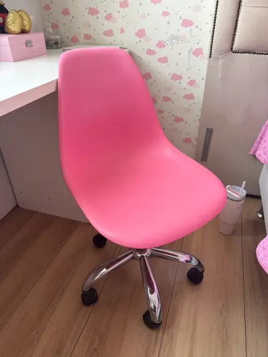 CADEIRA ROSA MODERNA 