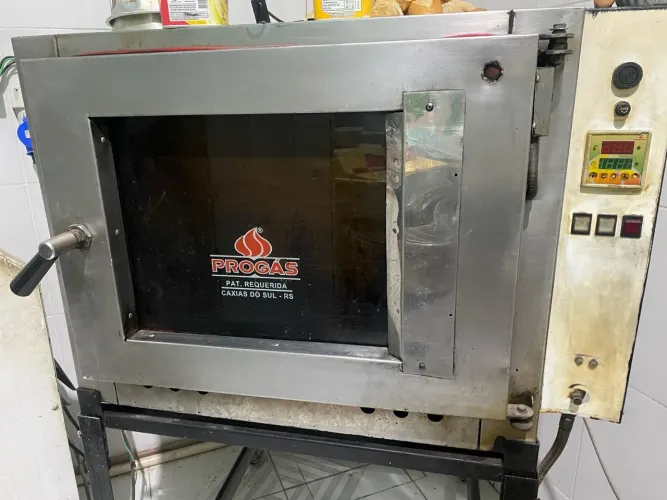 Forno industrial turbo 5 esteiras