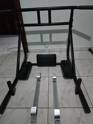 Barra Fixa e Paralela Multifuncional 7 em 1 Fitness Prado - Excelente Estado