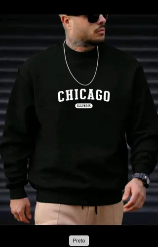 Moletom masculino inverno