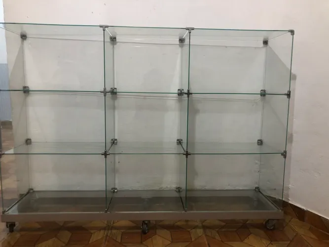 Vitrine Balcão de vidro