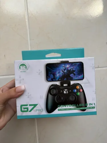 Controle Wireless G7 para celular 8 em 1 sem fio - novo sem uso 