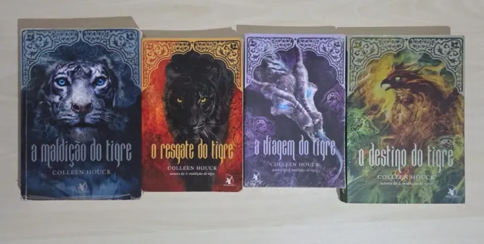 Série A Maldição do Tigre Completa (4 Livros) - Colleen Houck