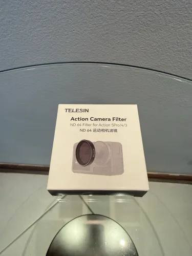 Filtro ND64 Telesin Para DJI Osmo Action 5 Pro / 4 / 3