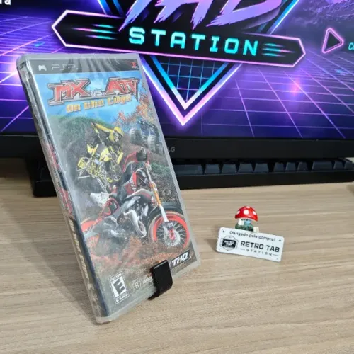 MX vs ATV On the Edge PSP - Mídia física lacrada