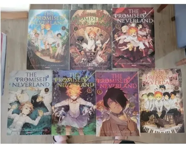 Mangá - The Promised Neverland 1 Ao 7