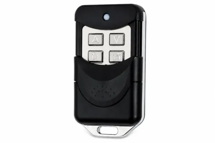 Controle Remoto 433MHz para Porta de Enrolar Automática - 4 Botões