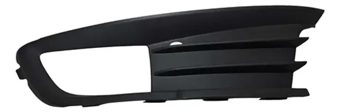 Moldura Farol Milha Esquerdo Vw Gol G6 2012 2013 2014 Preto Esquerdo