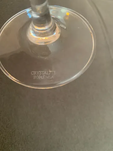 Taças champagne cristal bohemia
