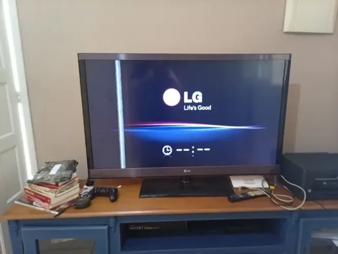 TV LG LW5700-SA 47'' - usado - em bom esatdo de conservação