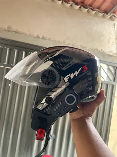 Capacete Fw3 N60 com Óculos