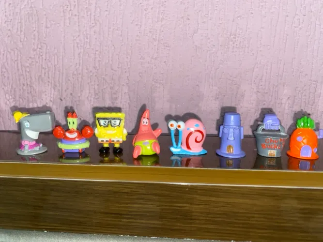 BATAVINHOS SURPRESA BOB ESPONJA COLORIDOS