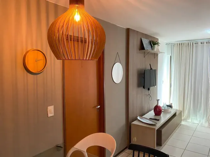 ABSOLUT CLASS A 30M DO MAR, APÊ QUARTO E SALA MOBILIADO COM 43M em Jatiúca - Maceió - AL