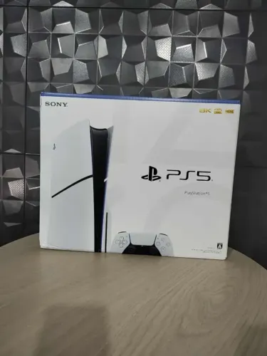 PLAYSTATION 5 SLIM PS5 COM LEITOR MIDIA FISICA [LACRADO+NF]