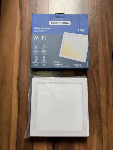 Tramontina plafon Smart Led compatível com Alexa e Google Nest Mini / Nest Audio
