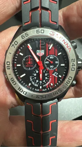Relógio Tag Heuer Senna edição limitada