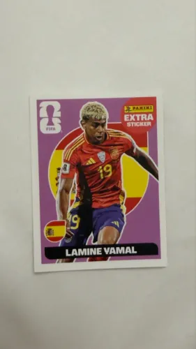Figurinha Legend Extra Sticker Lilás Lamine Yamal